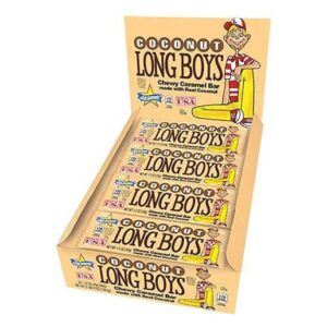 Atkinson Long Boys Chewy Coconut Bar 1.5oz Bar 24ct
